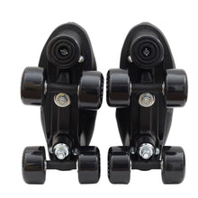 Load image into Gallery viewer, SKATE GEAR 85A Wheels Quad Roller Skate - BLACK
