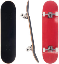 Load image into Gallery viewer, BLANK 8.0 Inch Complete Skateboard Stained Red
