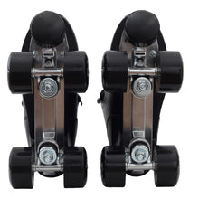 Load image into Gallery viewer, SKATE GEAR Outdoor 83A Wheels Quad Roller Skate - Classic Black
