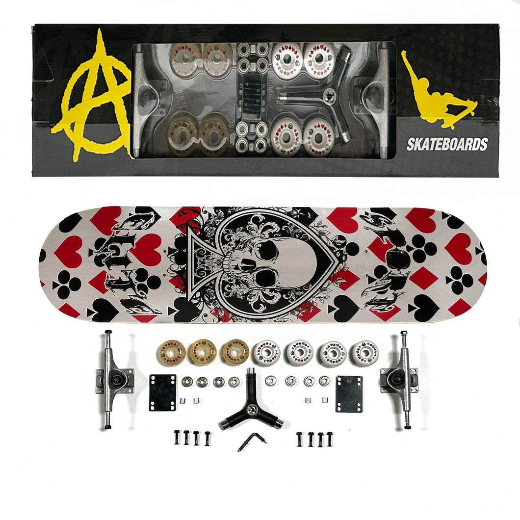 AWAKEN 7.75 Inch Skateboard D.I.Y. Box POKER