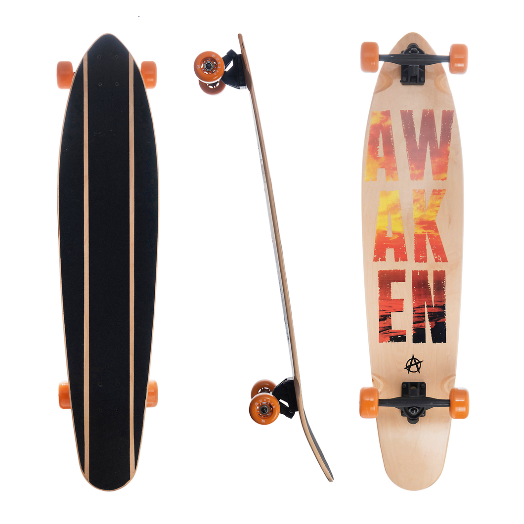 AWAKEN 42 Kick Tail Complete Longboard CLASSIC