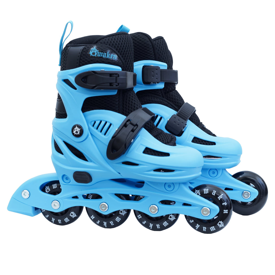 AWAKEN Adjustable Inline Skate - Sky Blue