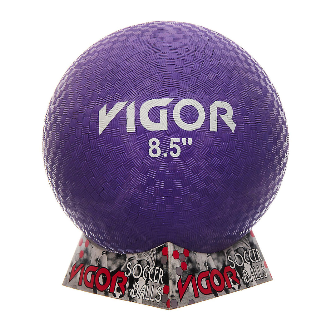 VIGOR Size 8.5 Purple Rubber Playground Dodge Ball