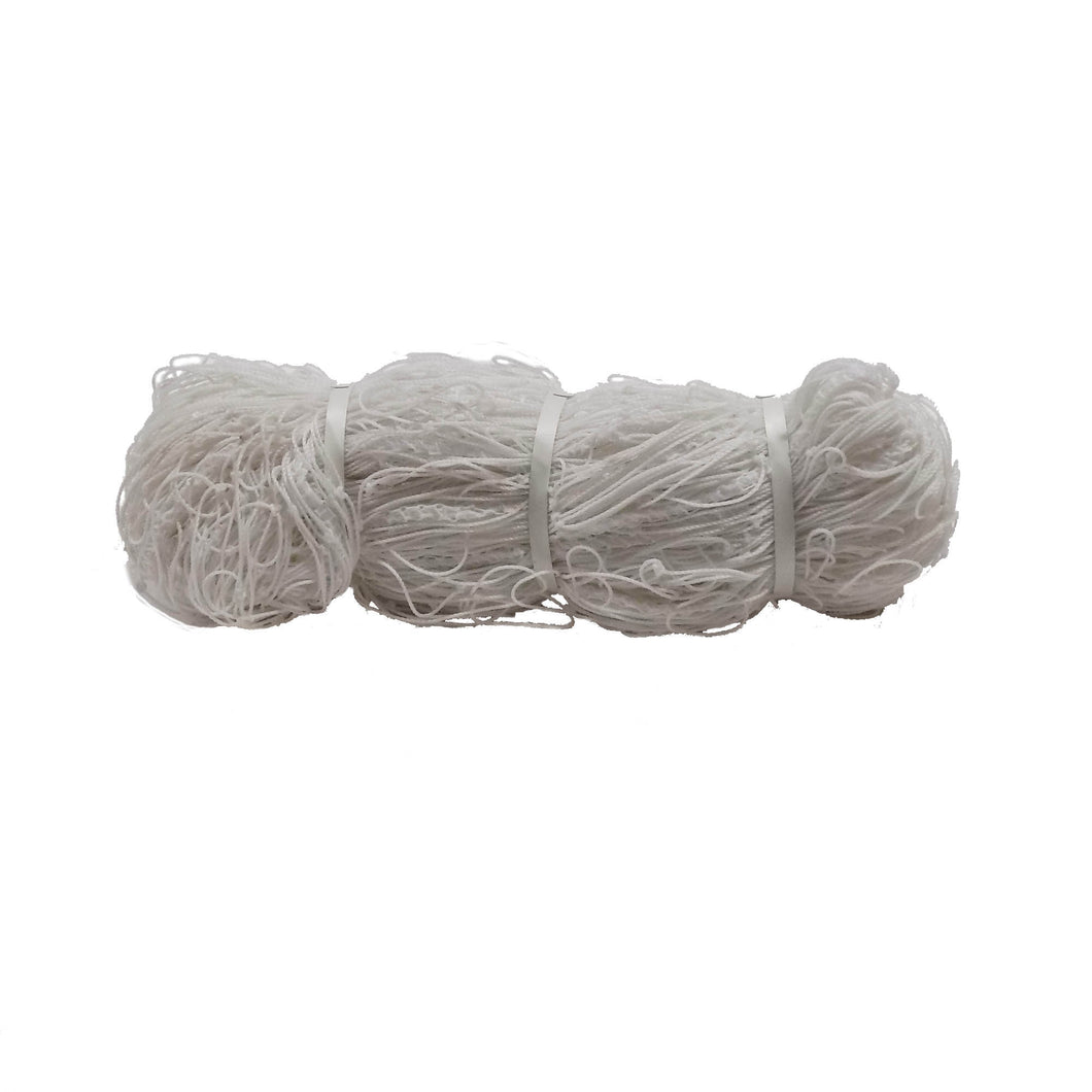 BLANK SOCCER GOAL NET 2MM WHITE