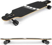 Load image into Gallery viewer, FISH 41 Inch Complete Longboard Black Wheels
