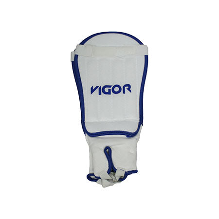 VIGOR Shin Guard White and Blue