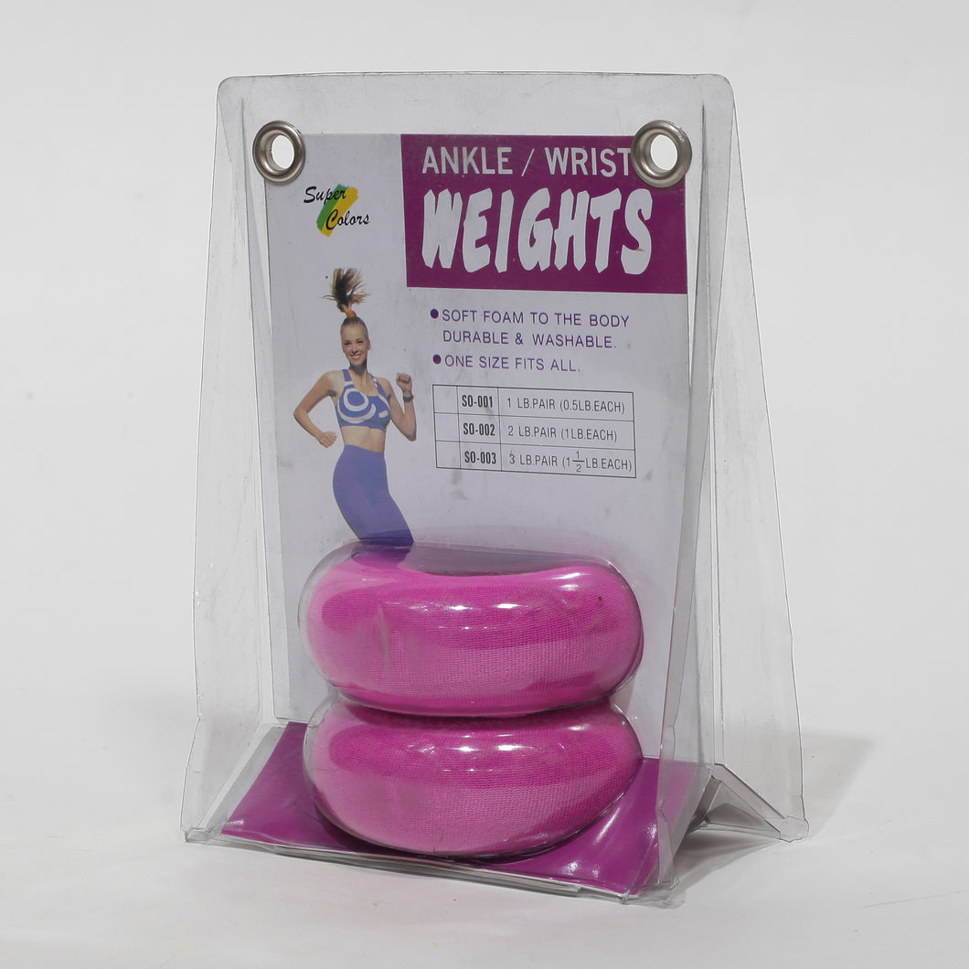 BLANK Set of 2 Wearable Wrist & Ankle Weight 2 lbs | 3 lbs