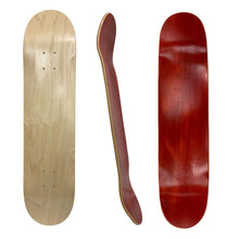 Load image into Gallery viewer, BLANK 7.75 | 8.0 | 8.25 | 8.5 Canadian Maple Skateboard Deck MCA Type
