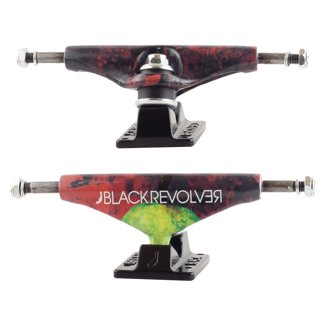 BLACK REVOLVER 5.35 Skateboard Trucks PEACH (PAIR)