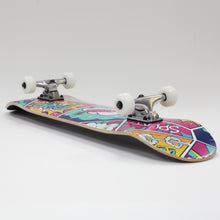 Load image into Gallery viewer, 3whys 8.0 Inch Complete Skateboard Pop Art
