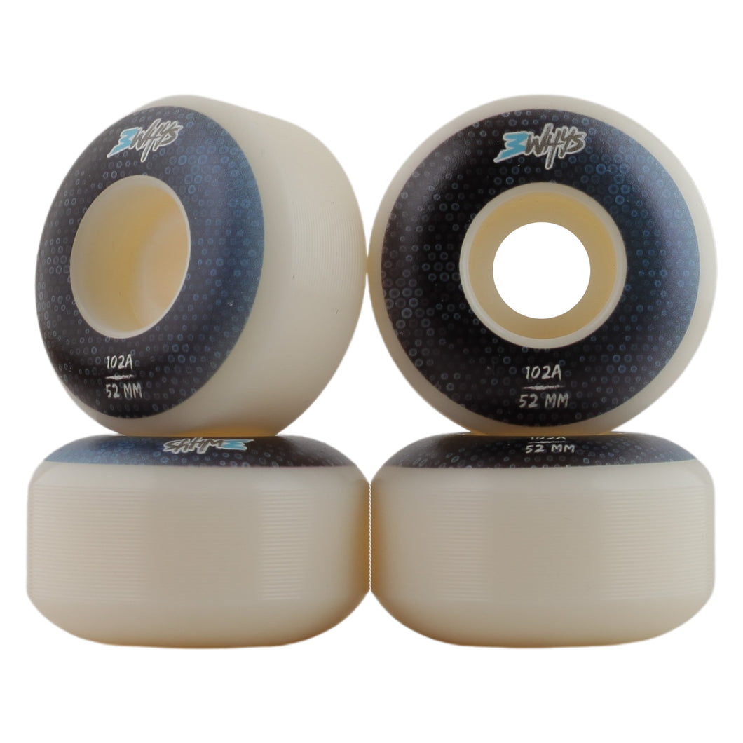 3whys 52mm SHR 102A Skateboard Wheels Tile