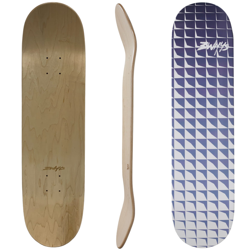 3WHYS 7.75 | 8.0 | 8.25 Inch Skateboard Deck - Winter Prism