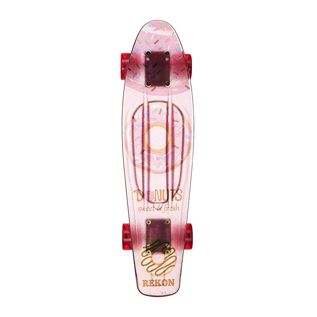 REKON 22 Inch Donut See-Thru Mini Cruiser