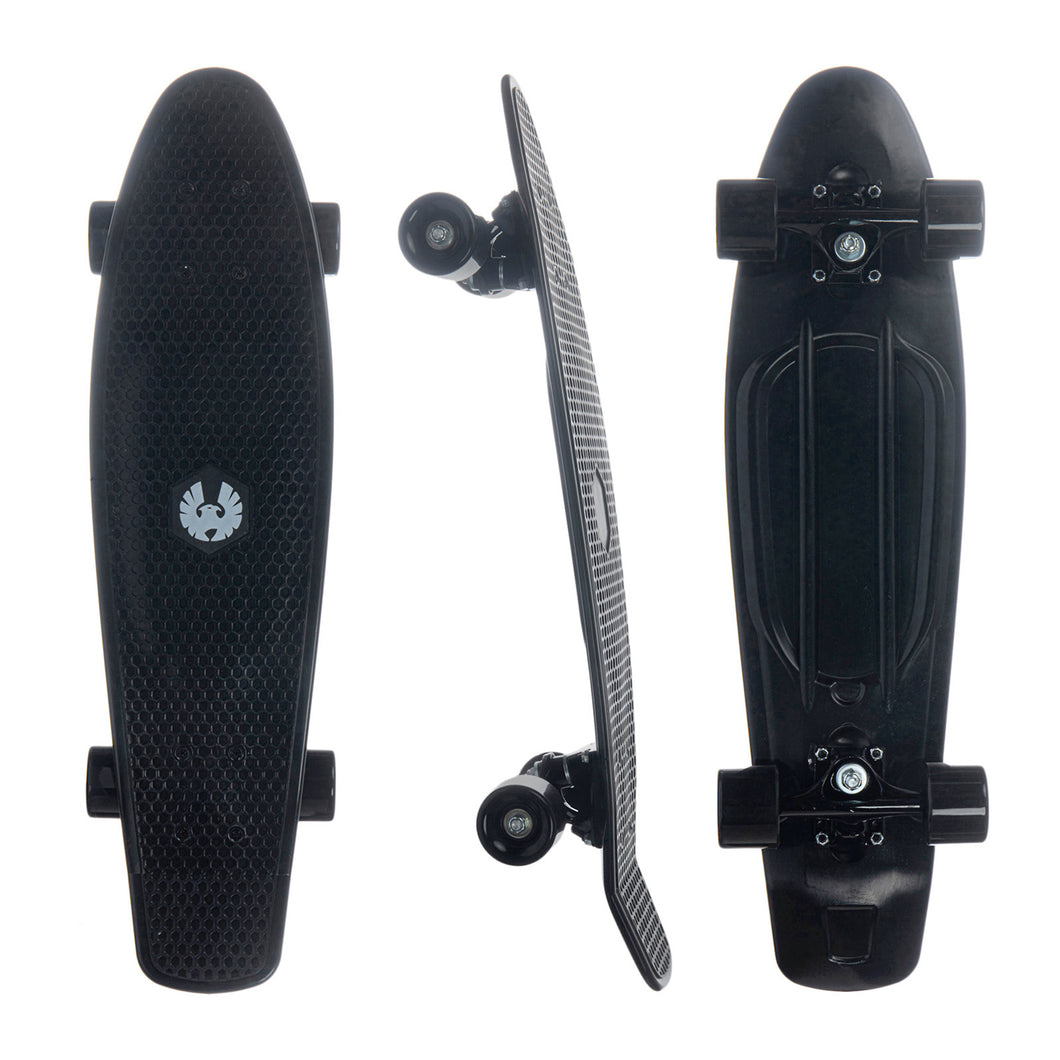 REKON 28 Inches Black Plastic Cruiser