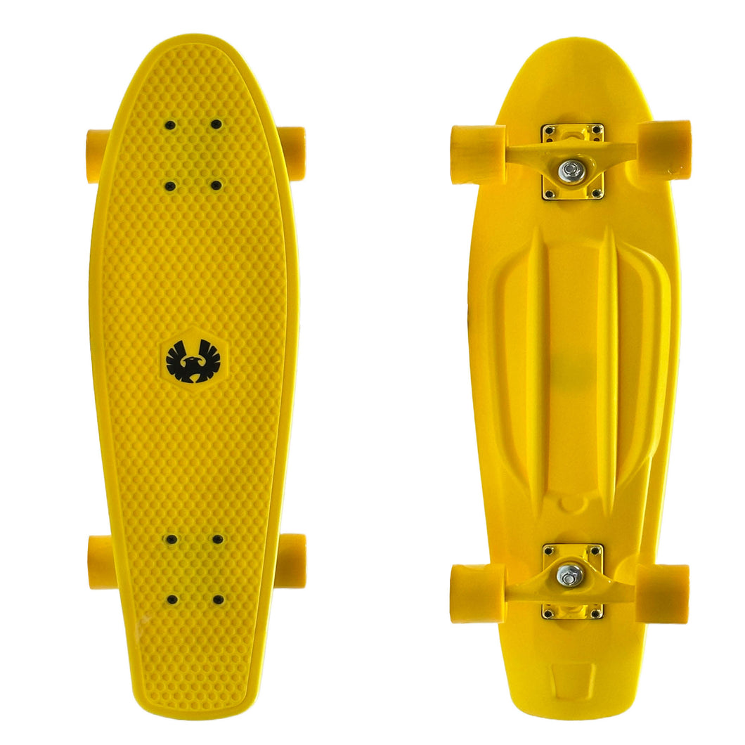 REKON 28 Inches Yellow Plastic Cruiser