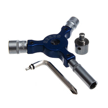 Load image into Gallery viewer, REKON Metal Blue Skate Tool
