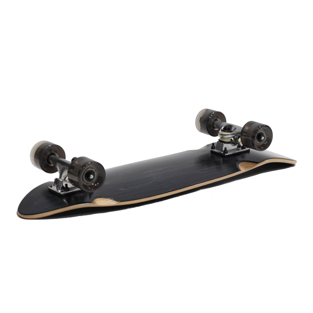 BLANK 27 Inch Complete Cruiser Skateboard Black