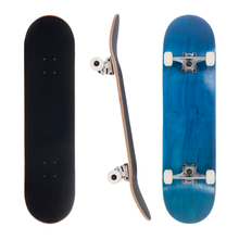Load image into Gallery viewer, BLANK 8.0 Inch Complete Skateboard Stained Blue
