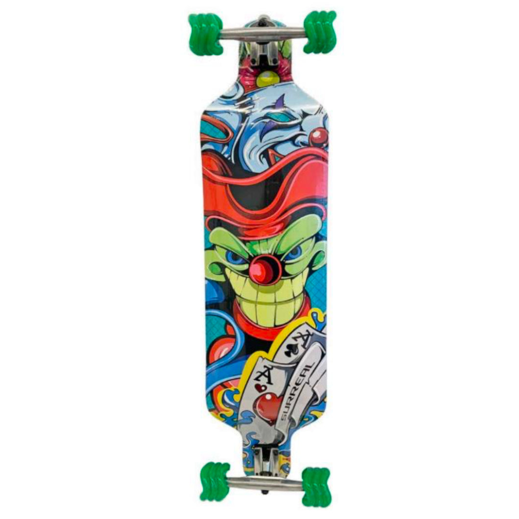 SHARK WHEEL 39 Drop Down Complete Longboard JOKER