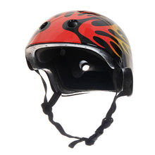 Load image into Gallery viewer, DOUBLE CPSC Skate Multisport Helmet Flame
