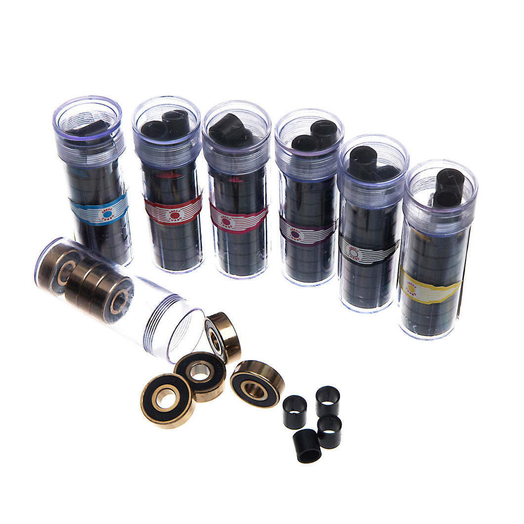 TURBO ABEC 7 Bearings Spacers Set (Various Color)