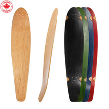 Load image into Gallery viewer, TURBO 44 Inch Kicktail Longboard Deck
