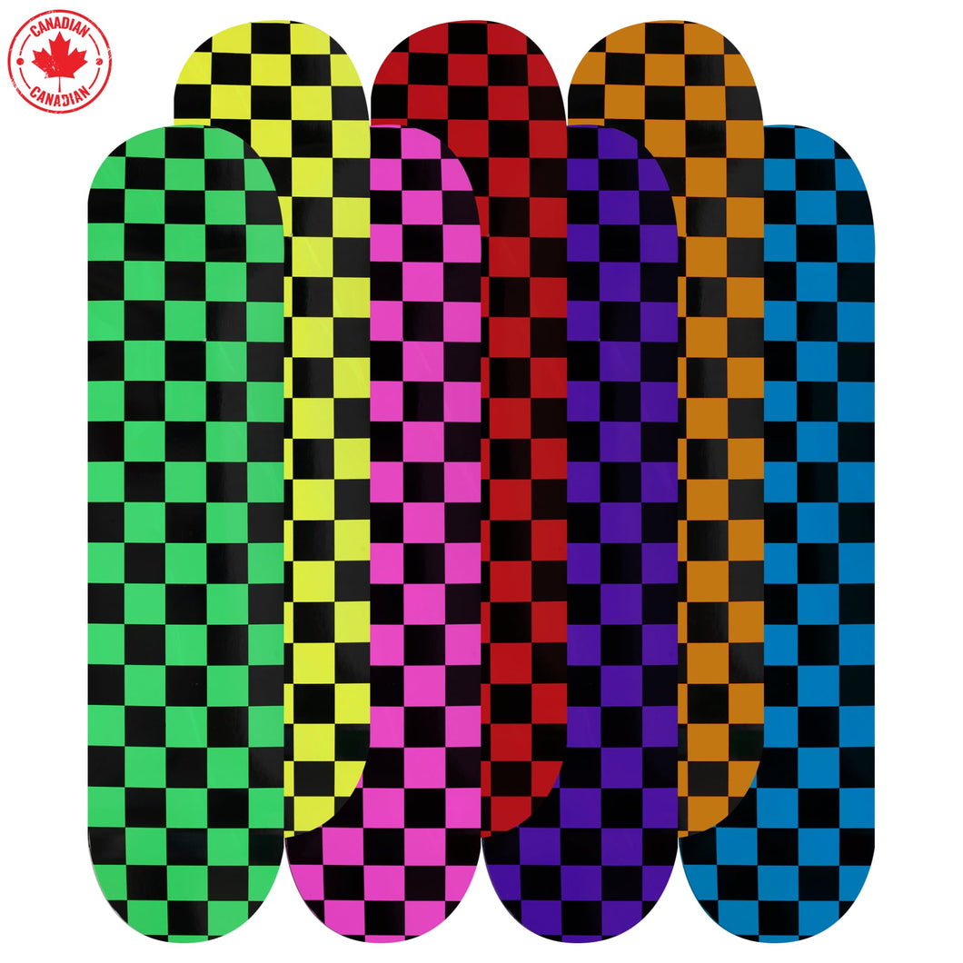 Turbo 8.0 Skateboard Deck Checkerboard