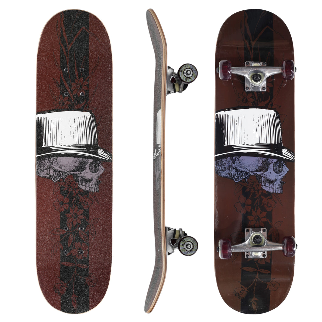 VIGOR 8.0 Complete Skateboard - Gangster Devil