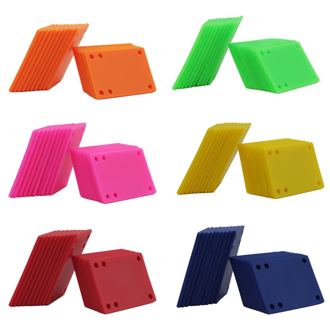 1/8 Inch | 3mm Silicone Skateboard Riser Pads 20-Pack