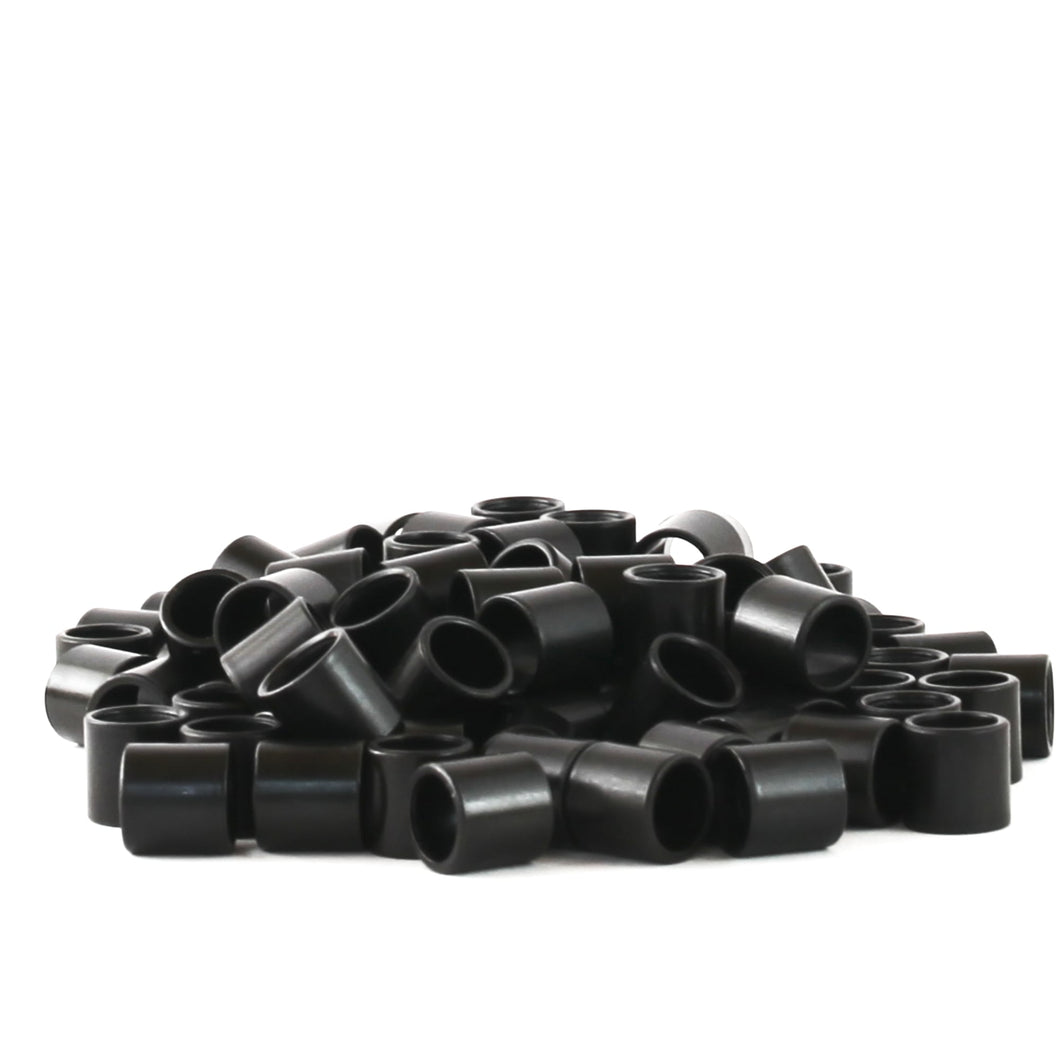 Black Bearing Spacers 25 Sets = 100 pieces