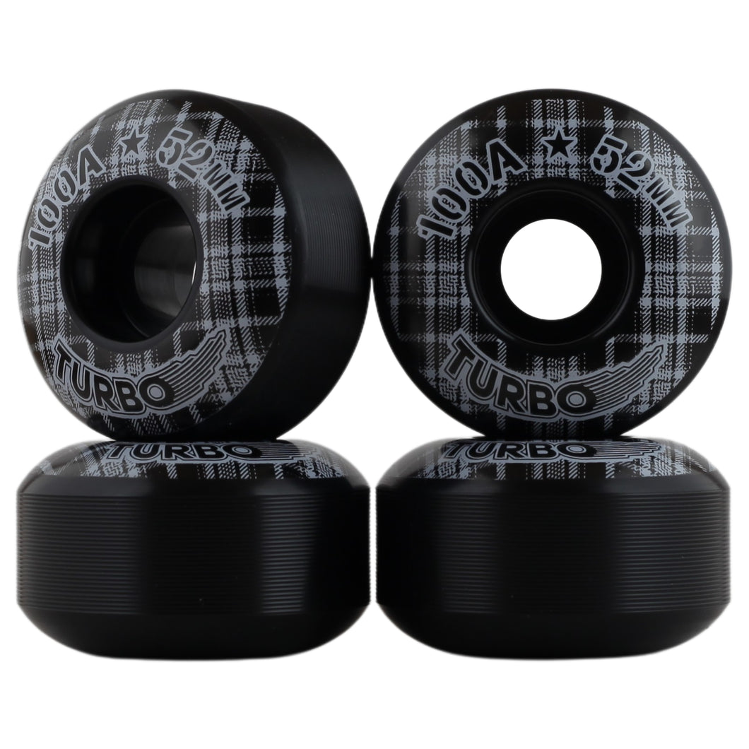 TURBO 52mm 100A Skateboard Wheels ARGYLE