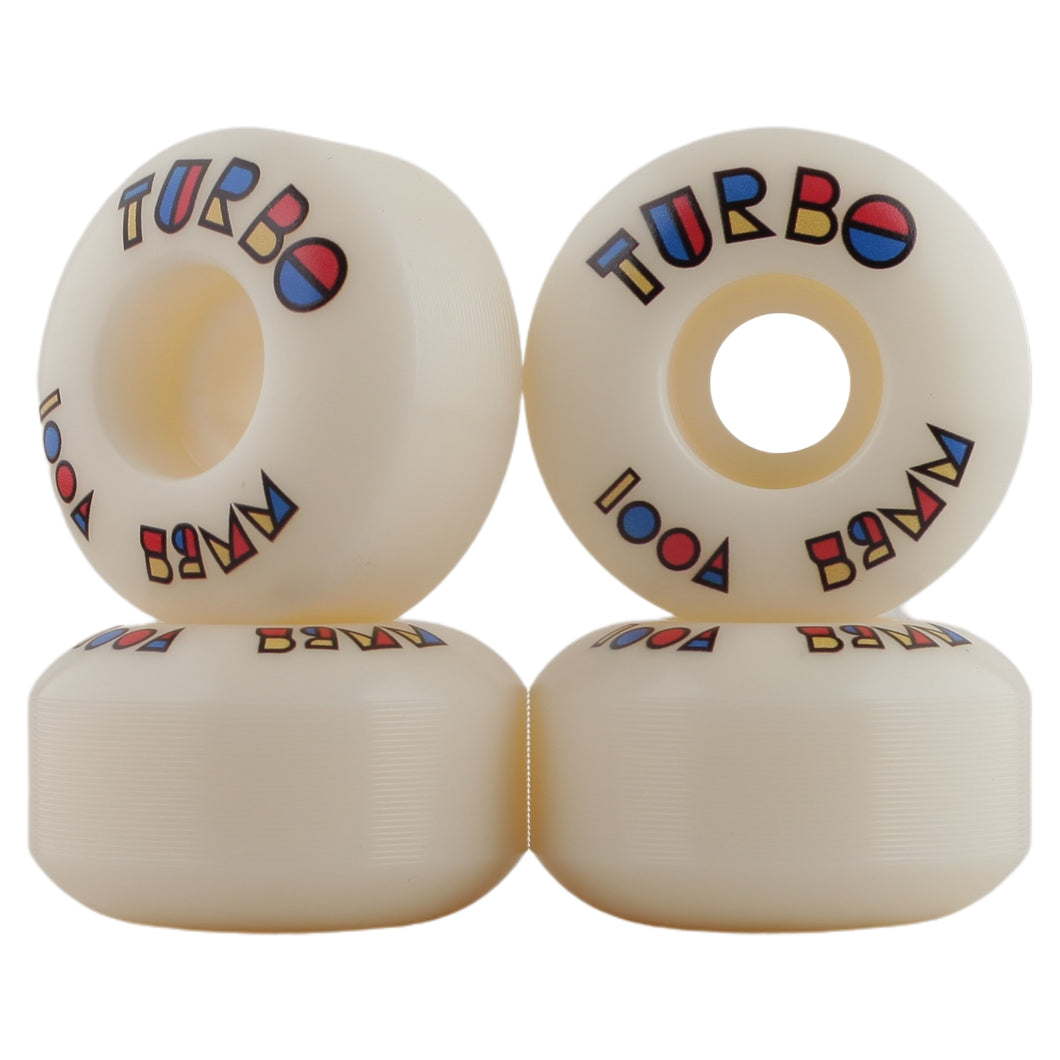 TURBO 52mm 100A Skateboard Wheels COLORFUL